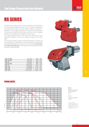 RS SERIES - Riello by Unimech Thailand