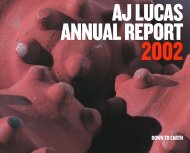 Annual - AJ Lucas