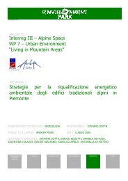 Strategie per la riqualificazione energetico ambientale ... - AlpCity