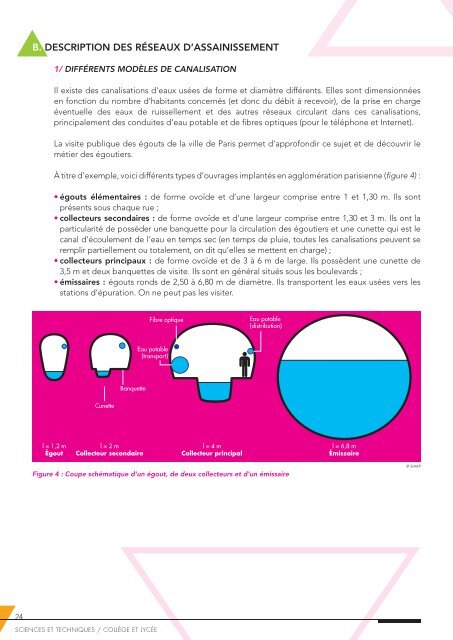 sciences et techniques - Siaap, la citÃ© de l'eau et de l'assainissement