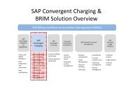 Convergent Charging and BRIM Solution - ConVista