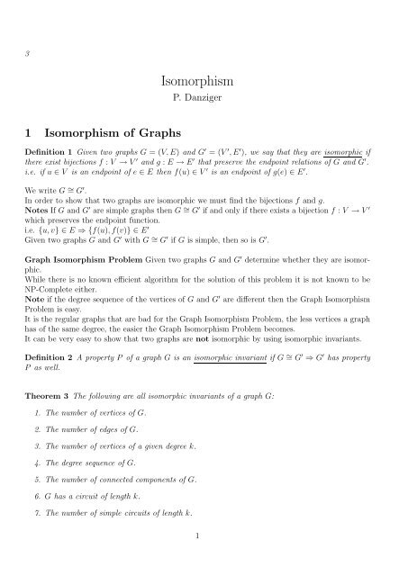 Isomorphism