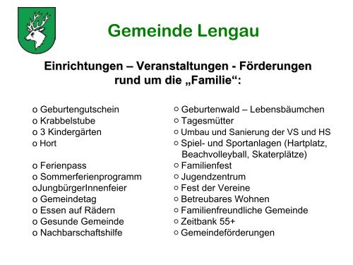 Familie - Lengau