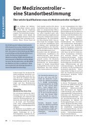 (2009).pdf - Deutsche Gesellschaft fÃ¼r Medizincontrolling