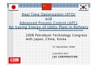 Real Time Optimization (RTO) and Advanced Process Control (APC ...