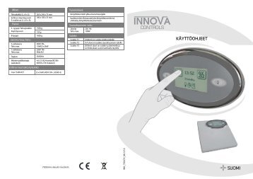 Touch-ohjauskeskuksen asennusohjeet - IKI-Kiuas Oy