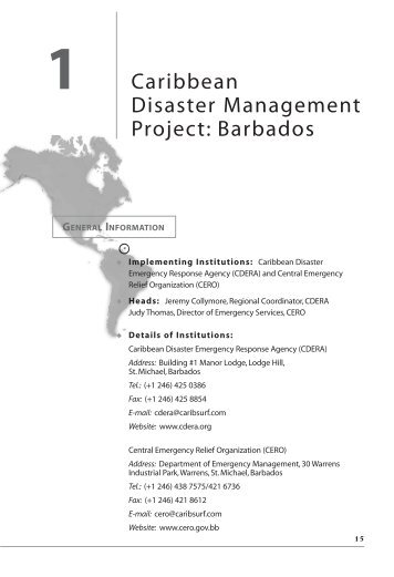 Caribbean Disaster Management Project: Barbados