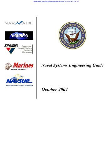 Navy Systems Engineering Guide - Oct 2004 - AcqNotes.com
