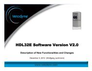 HDL32E Software Version 2.0 Description_2012 ... - Velodyne Lidar
