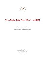 Von “Mutter Erde, Feen, Elfen” – und DIR! - psychosophie.org