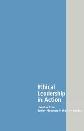 Ethical Leadership in Action - United Nations Public Administration ...