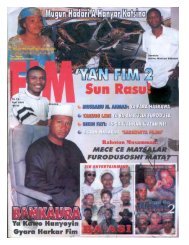 Mujallar FIM - July 2001 - Kano Online