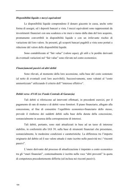 Bilancio d'esercizio e consolidato 2012 - SALT \ SocietÃ  Autostrada ...