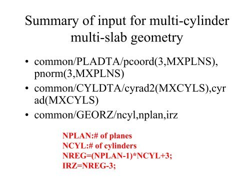 How to Write Geometry of EGS5