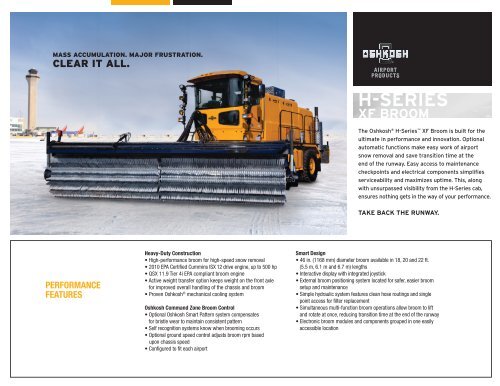 H-Series XF Broom Spec Sheet - Oshkosh Airport | ARFF Trucks ...