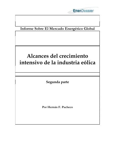 AnÃ¡lisis Sobre El Mercado EnergÃ©tico Mundial - Offnews.info