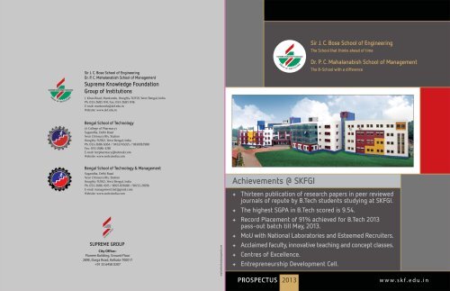 Download SKFGI Prospectus - Supreme Knowledge Foundation ...