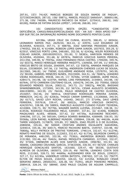 tribunal superior do trabalho edital nÂº 6, de 26 de outubro de 2012 ...