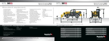 Specs - Heavy Equipment Rental