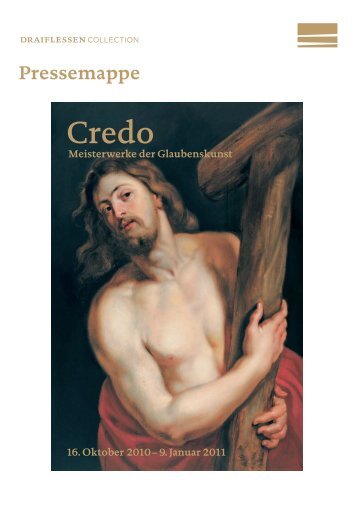 Credo â Meisterwerke der Glaubenskunst - Draiflessen Collection