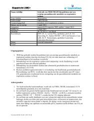 Tris hydroxylmethyl aminomethaan (THAM) - Dit is het web adres ...