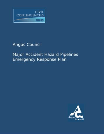 Major Accident Hazard Pipeline - Angus Council