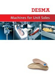 Machines for Unit Soles - Desma