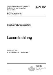 BGV B2 Laserstrahlung - Bremitec.de