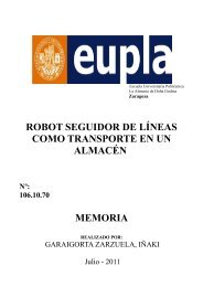 robot seguidor de lÃ­neas como transporte en un ... - Iearobotics