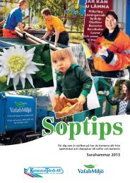 Soptips Surahammar 2013 - VafabMiljö