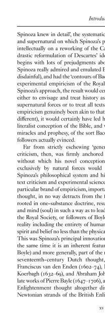 BENEDICT DE SPINOZA: Theological-Political Treatise
