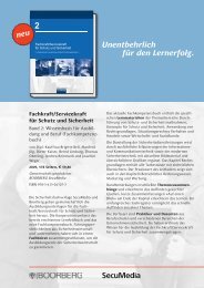 Fachkraft/Servicekraft für Schutz und Sicherheit