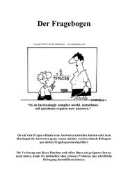 Handout zur Umfragetechnik - Kantonsschule Olten