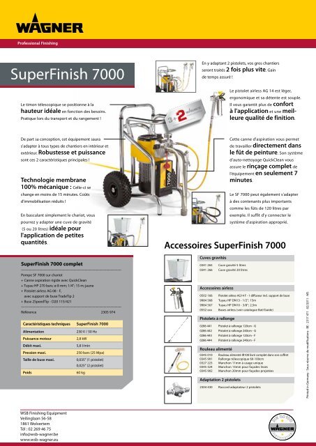 SuperFinish 7000 - WAGNER-Group