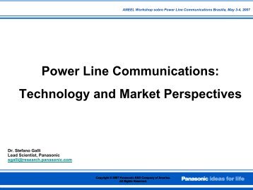 power line channel? - Aneel