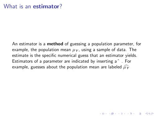 Statistics and Hypothesis Testing