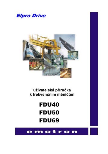 FLOWDRIVE FDU manual - POL - Elpro Drive, s. r. o.