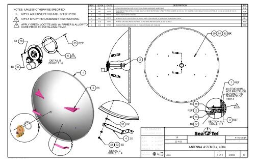 Series 04 Ku-Band TVRO Antenna