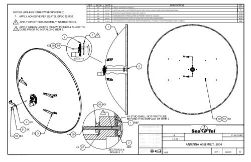 Series 04 Ku-Band TVRO Antenna