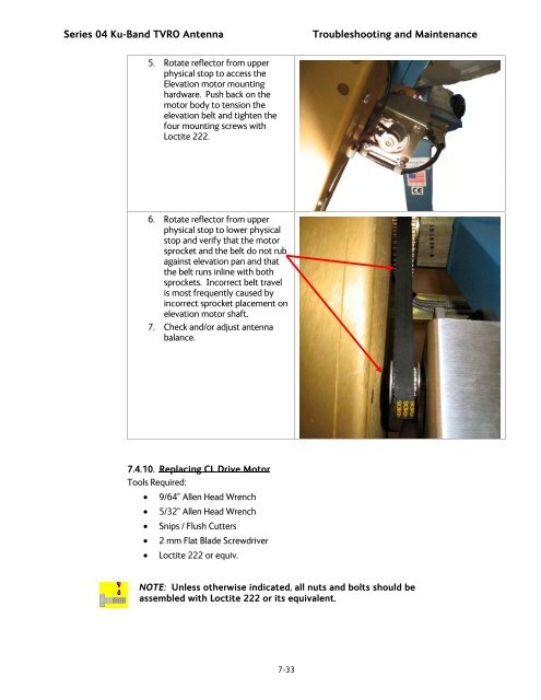 Series 04 Ku-Band TVRO Antenna