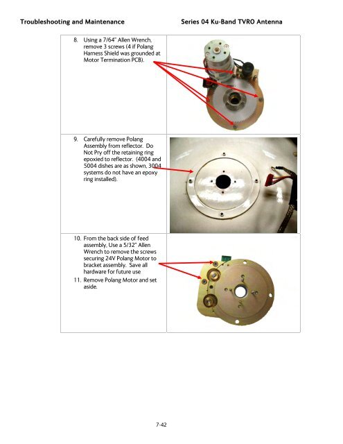 Series 04 Ku-Band TVRO Antenna