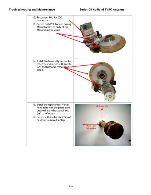 Series 04 Ku-Band TVRO Antenna