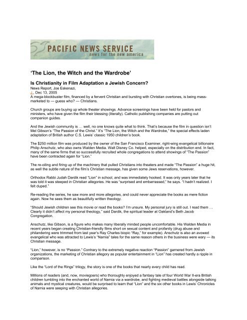 Narniamarketingpacificnews Peter Sealey Ph D