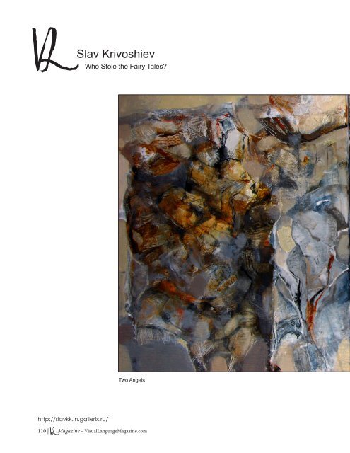 Visual Language Magazine Contemporary Fine Art Vol 4 No 1