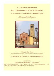 campane di San Pietro all'Olmo.pdf - Campanologia