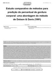 artigo na Ã­ntegra (pdf) - Fitness & Performance Journal