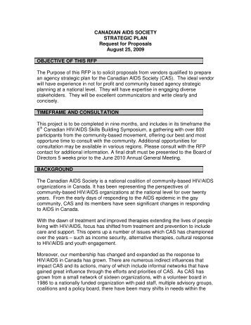 Microsoft Word - Consultant RFP.pdf - Canadian AIDS Society