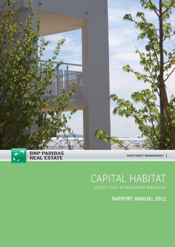 Rapport annuel - Capital Habitat - 2011 - BNP Paribas REIM