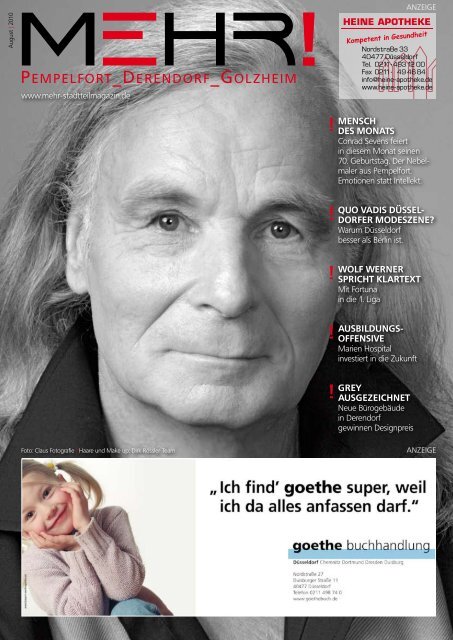 MODE - MEHR! Stadtteilmagazin Düsseldorf