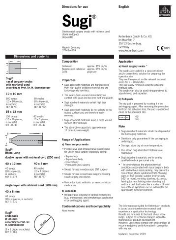 Directions for use English - Kettenbach GmbH & Co. KG